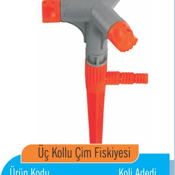 Üç Kollu Çim Fiskiyesi