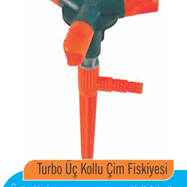 Turbo 3 Kollu Çim Fiskiyesi